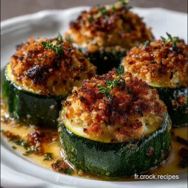 Courgettes Farcies Crumble : La Recette Croustillante Facile Fiche recette