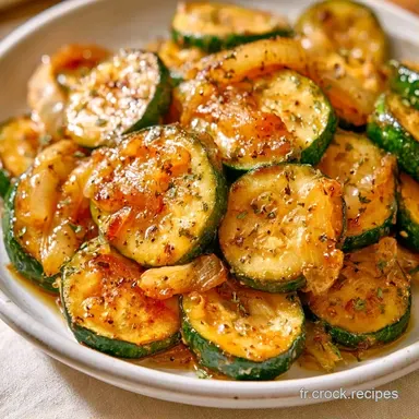 Courgettes Fondantes en 22 Minutes Fiche recette