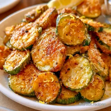 Courgettes Parmesan Citron en 20 Minutes Fiche recette