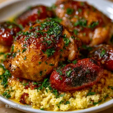 Couscous Poulet Merguez pour 6 Personnes