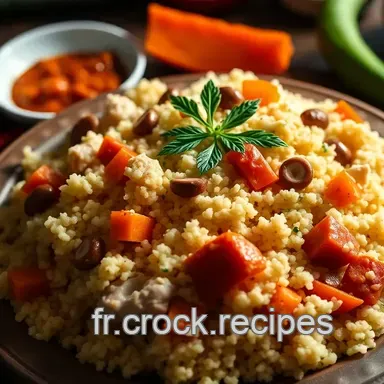 Couscous Tajine Royal aux &Eacute;pices Douces &ndash; Mon Incontournable Saveur d'Orient