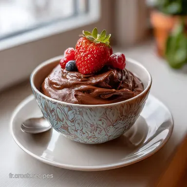 Cr&egrave;me au chocolat : Recette onctueuse pour 6 personnes en 15 minutes