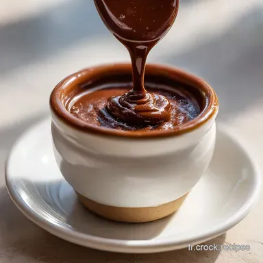 Recette Cr&egrave;me Chocolat Sans &OElig;uf en 10 Minutes Fiche recette