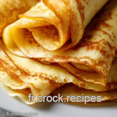 Recette Cr&ecirc;pes Facile: Mes Cr&ecirc;pes &agrave; la Fran&ccedil;aise Inratables! Fiche recette