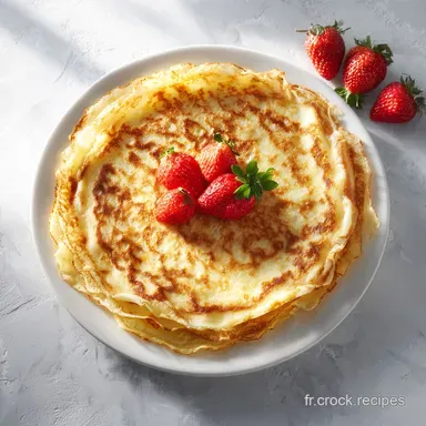 Recette de Cr&ecirc;pes &agrave; la Plaque : Moelleuses en 25 Minutes