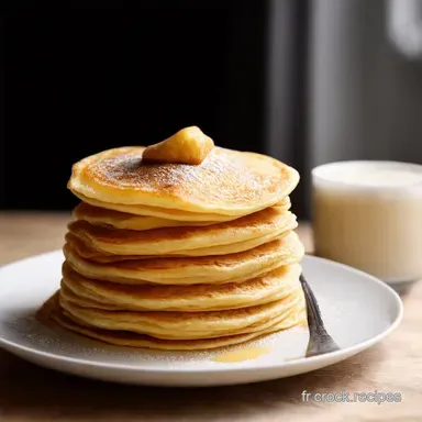 Cr&ecirc;pes Am&eacute;ricaines Pancakes Moelleux pancake recipe Fiche recette