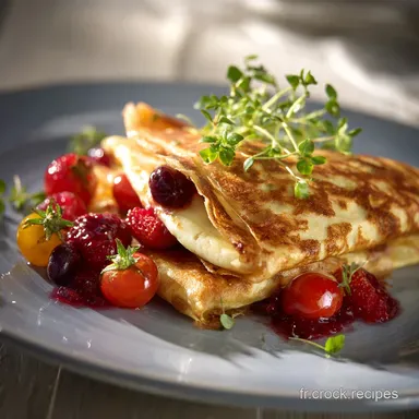 Cr&ecirc;pes L&eacute;g&egrave;res Sans Mati&egrave;re Grasse : Recette A&eacute;rienne et Souple Fiche recette