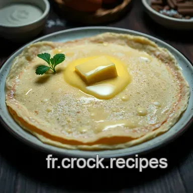 Cr&ecirc;pes Savoureuses : La Recette Familiale Facile et Rapide Fiche recette
