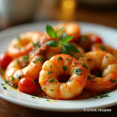 Recette RZ CREVETTES AU FOUR Facile Ap&eacute;ro Proven&ccedil;al Rapide Fiche recette