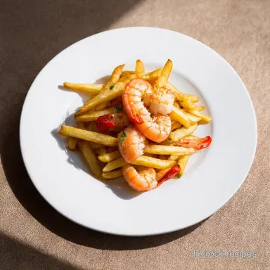 Recette de Crevettes frites avec Croustillantes et Piment&eacute;es