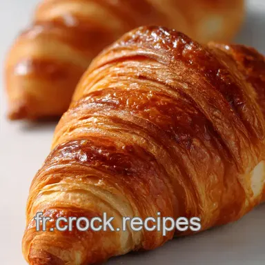 Croissants Maison: Le Secret d'une P&acirc;te Feuillet&eacute;e Parfaite Fiche recette