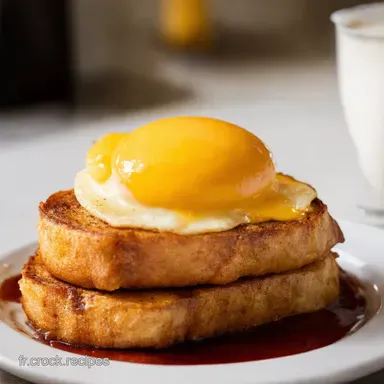 Recette Brunch Facile Croque Madame French Toast Fiche recette