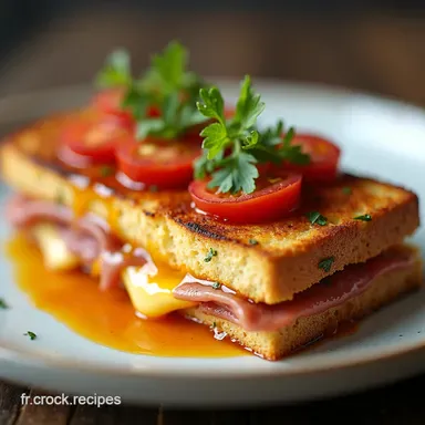Croque Monsieur lItalienne Un Go&ucirc;t de Rome &agrave; Paris