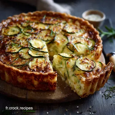 Croque quiche aux courgettes Loriginale facile et fondante Fiche recette