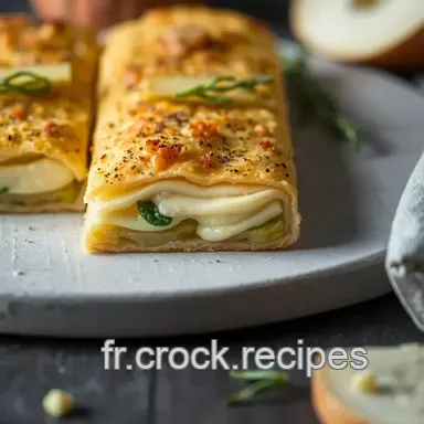 Feuille de Brick &Eacute;pinards-Fromage: Croustillant et Facile! Fiche recette