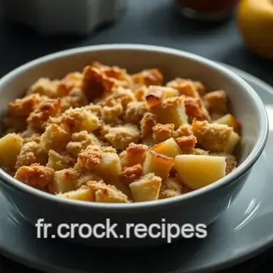 Crumble aux Pommes : La Recette Facile de Grand-M&egrave;re !
