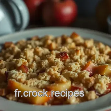 Crumble Pomme-Rhubarbe : La Recette Facile Pour Un Dessert Authentique