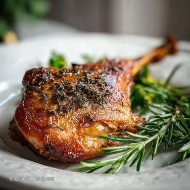 Cuisse De Canard Recette Traditionnelle Pour 4 Fiche recette