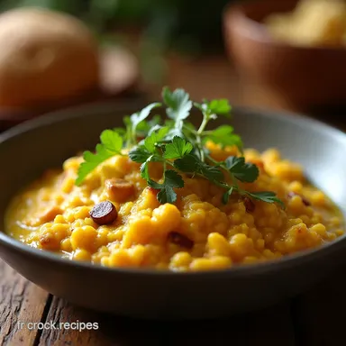 Curry de Choufleur &agrave; la Cr&egrave;me de Coco Cacahu&egrave;te V&eacute;g&eacute;tarien Facile Fiche recette