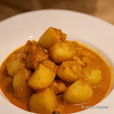 Curry Pommes de Terre Express Mon Voyage Indien Facile Fiche recette