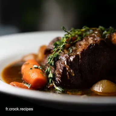 Daube de Boeuf Proven&ccedil;ale: La Recette Cocooning Ultime! Fiche recette