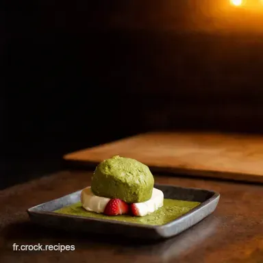 &Eacute;clats Glac&eacute;s Matcha Fraise Mon Secret Rafra&icirc;chissant Fiche recette