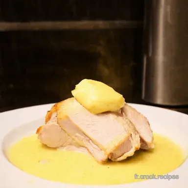 Recette Facile Blanc de Poulet Dijonnaise la Touche Fran&ccedil;aise Fiche recette