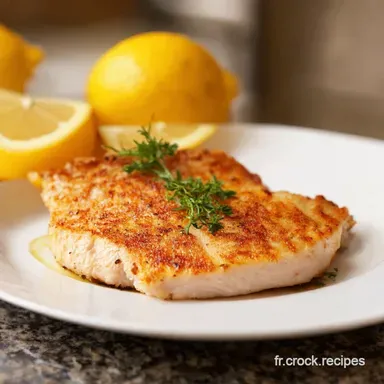 Escalopes de Poulet Grill&eacute;es la Ma Recette Facile au Citron Fiche recette