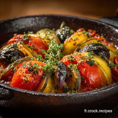 Farous Recette Proven&ccedil;ale Classique de L&eacute;gumes Farcis au Terroir Fiche recette