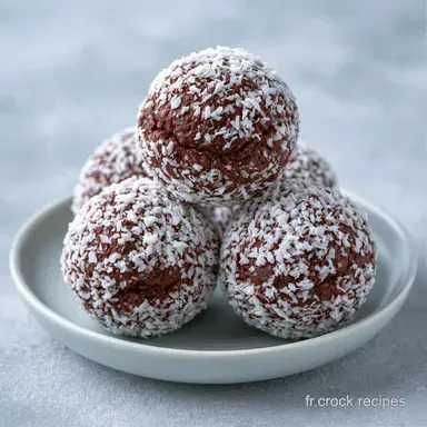 Fat Bombs Chocolat Coco en 15 Minutes Fiche recette
