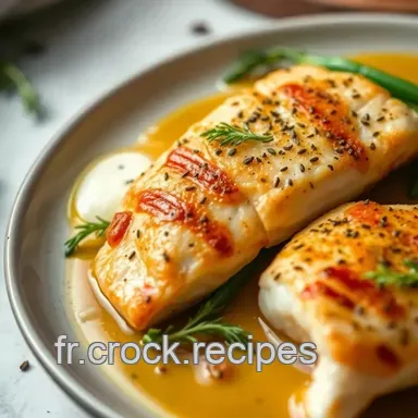 Filet d'&Eacute;glefin Recette Simple : D&eacute;licieuse Moutarde et Herbes en 25 Minutes Fiche recette