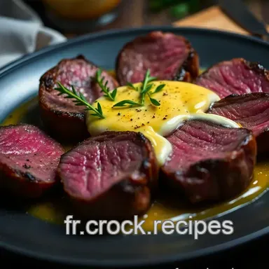 Filet Mignon &agrave; la Moutarde Cr&egrave;me : Un Plat de R&ecirc;ve &agrave; Partager Fiche recette