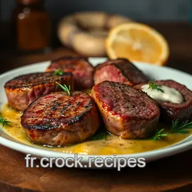 Filet Mignon &agrave; la Moutarde Cr&egrave;me : Un Plat de R&ecirc;ve &agrave; Partager