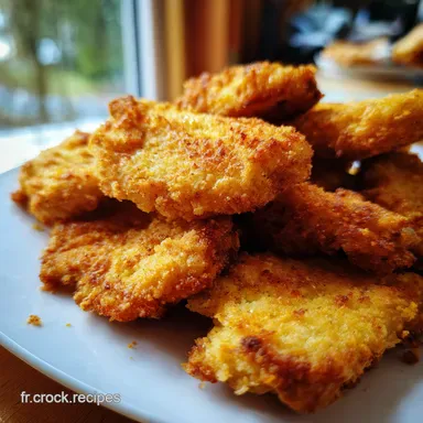 Poulet Croustillant au Parmesan au Four Mon Secret Panko Parmigiano