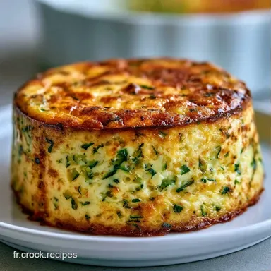 Flan De Courgettes En 40 Minutes Fiche recette