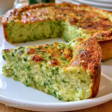 Flan de Courgettes pour 4 Personnes