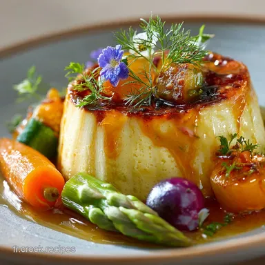 Flan de L&eacute;gumes L&eacute;ger : Recette Facile, Sans P&acirc;te et Light WW Fiche recette