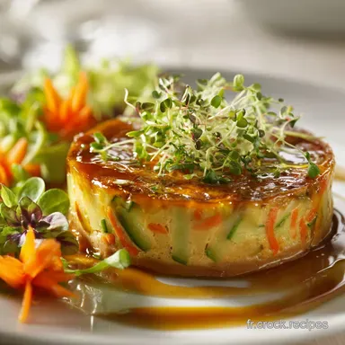 Flan de L&eacute;gumes L&eacute;ger : Recette Facile, Sans P&acirc;te et Light WW
