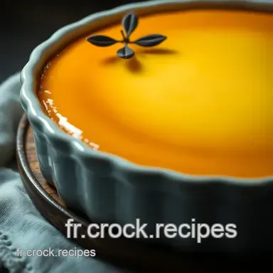 Flan Patissier Classique &agrave; la Vanille : La Douceur de la Tradition Fran&ccedil;aise Fiche recette