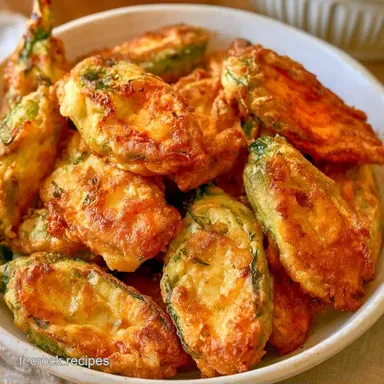 Fleurs de Courgettes Po&ecirc;l&eacute;es en 15 Min