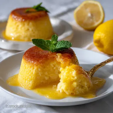 Fondant au Citron : La Recette Moelleuse au C&oelig;ur Coulant Fiche recette