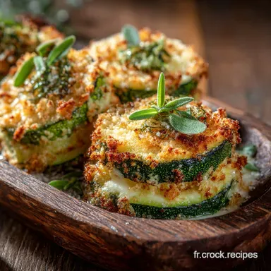 Courgettes Croustillantes au Four La recette ultime Panko Parmesan