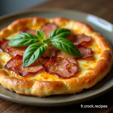 La Galette Paysanne au Comt&eacute; et Bacon Croustillante et R&eacute;confortante