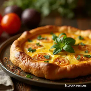 La Meilleure Galette de Poireau au Fromage Fondante et Croustillante Fiche recette