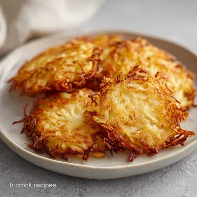 Pommes De Terre: Galettes Croustillantes Fiche recette