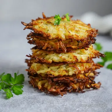 Pommes De Terre: Galettes Croustillantes