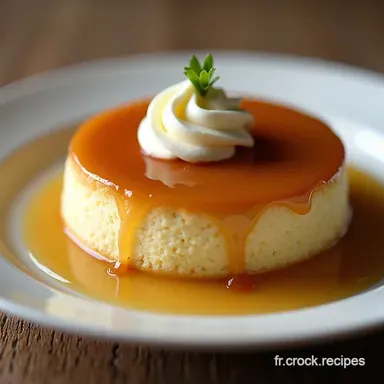 G&acirc;teau au Caramel Beurre Sal&eacute; Ma Recette Bretonne Facile