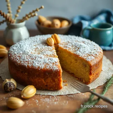 G&acirc;teau aux Noix Rustique: Un D&eacute;lice de Grand-M&egrave;re Facile! Fiche recette