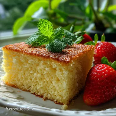G&acirc;teau de Savoie Recette pour 8 Portions Fiche recette