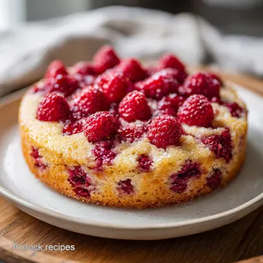 G&acirc;teau aux Framboises Moelleux pour 8